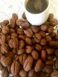 حبات القهوة