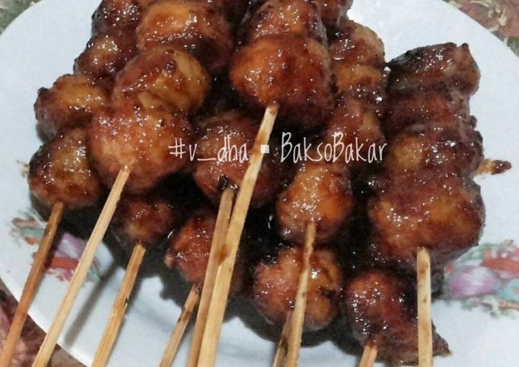 Langkah Mudah untuk Membuat Bakso bakar #bikinramadhanberkesan yang Enak