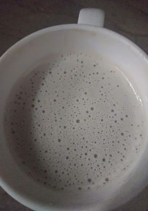 A picture of Hand Beaten Foamy Coffee.