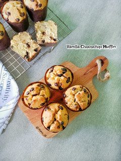 Foto resep Vanilla Chocochip Muffin