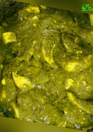 A picture of Green gravy Egg.