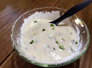Una foto de Dressing con yogurt