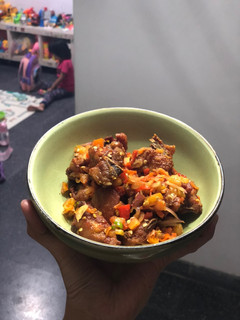 Foto resep Ayam Goreng Sambal Dabu2