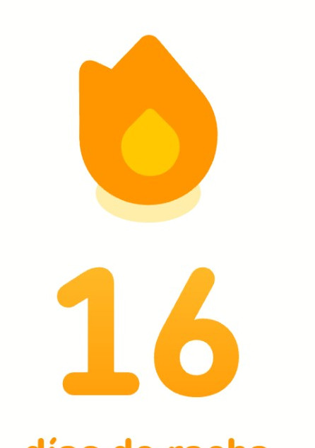 Una foto de 16 racha nutritiva