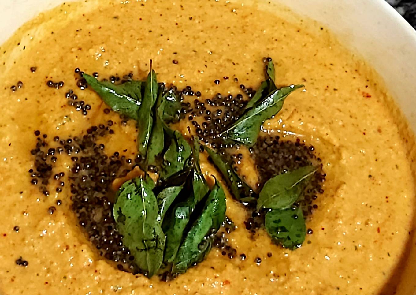 Tomato coconut chutney for dosa!