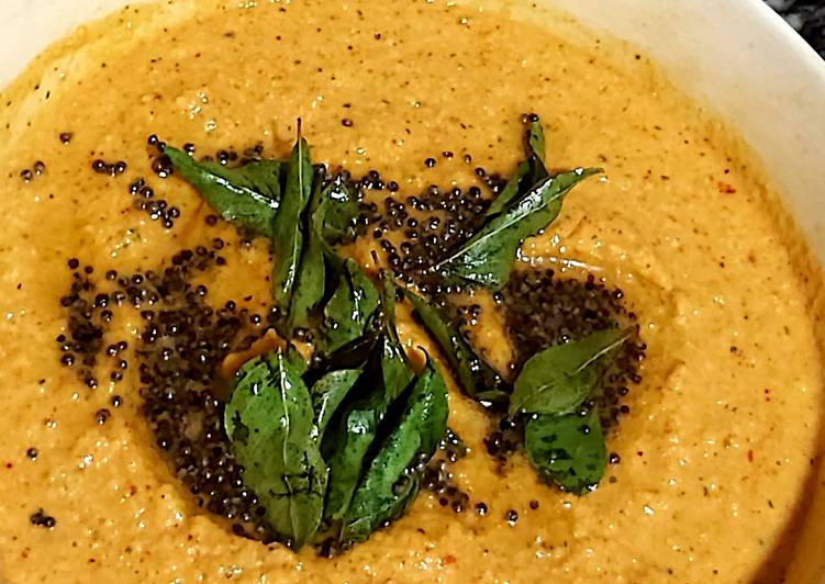 Tomato coconut chutney for dosa! Tomato coconut chutney for dosa!