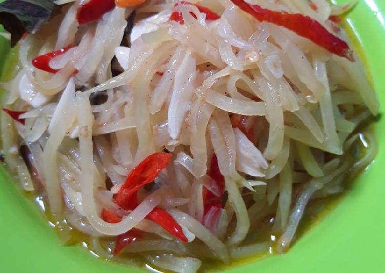 Tumis Pepaya Muda Murah