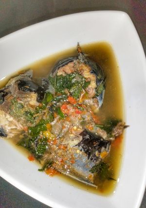 A picture of Catfish pepper soup.