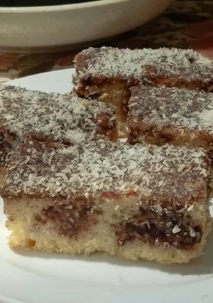 Kókuszos kefires süti recept fotója
