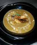 Crema (sopa) de camarón