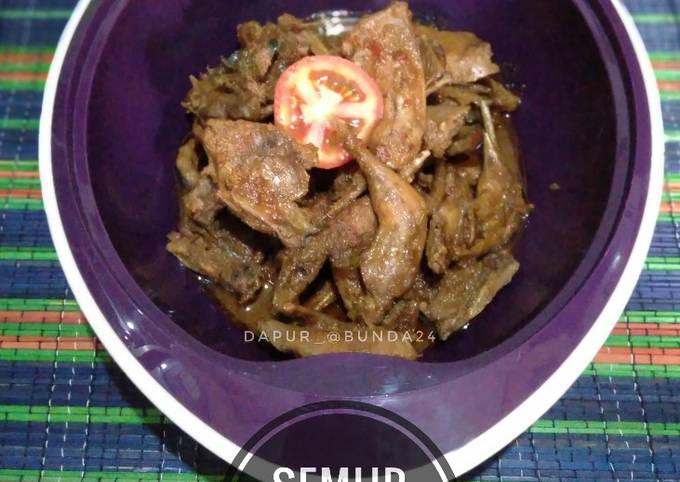 Semur Burung Puyuh