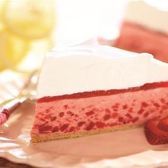 A picture of No-Bake Strawberry Pie.