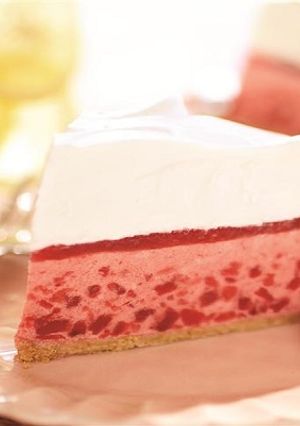 A picture of No-Bake Strawberry Pie.