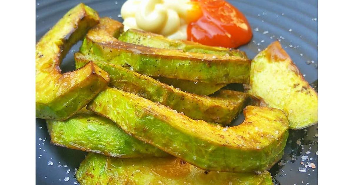 Resep Pan Fried Avocado Alpukat Panggang KETO Friendly oleh