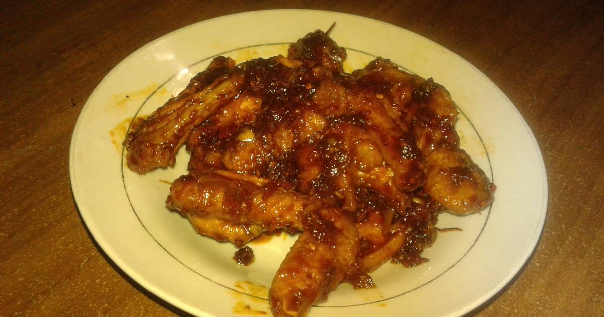 Resep Fire Chicken Wings Dengan Baluran Saus Pedas Manis Yang Menggoda ...