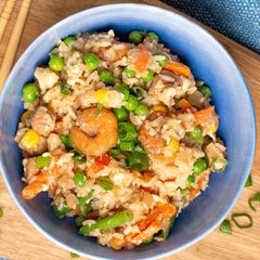 A picture of Shrimp and Chicken Fried Rice.