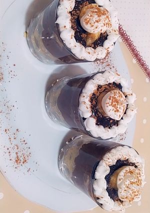 صورة لوصفة تحلية خفيفة و بنينة😍