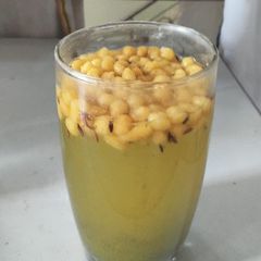 A picture of Boondi Jaljeera.