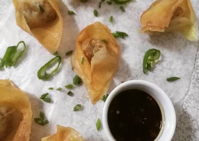 How to Make Andrew Copley Chicken wontons