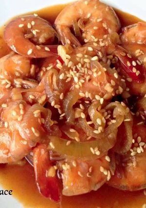 Foto resep Udang asam manis