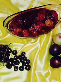 عکسی از دستور ترشک آلو و آلبالو