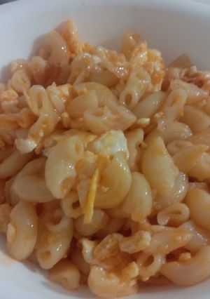Foto resep Makaroni Telur Saus Tomat