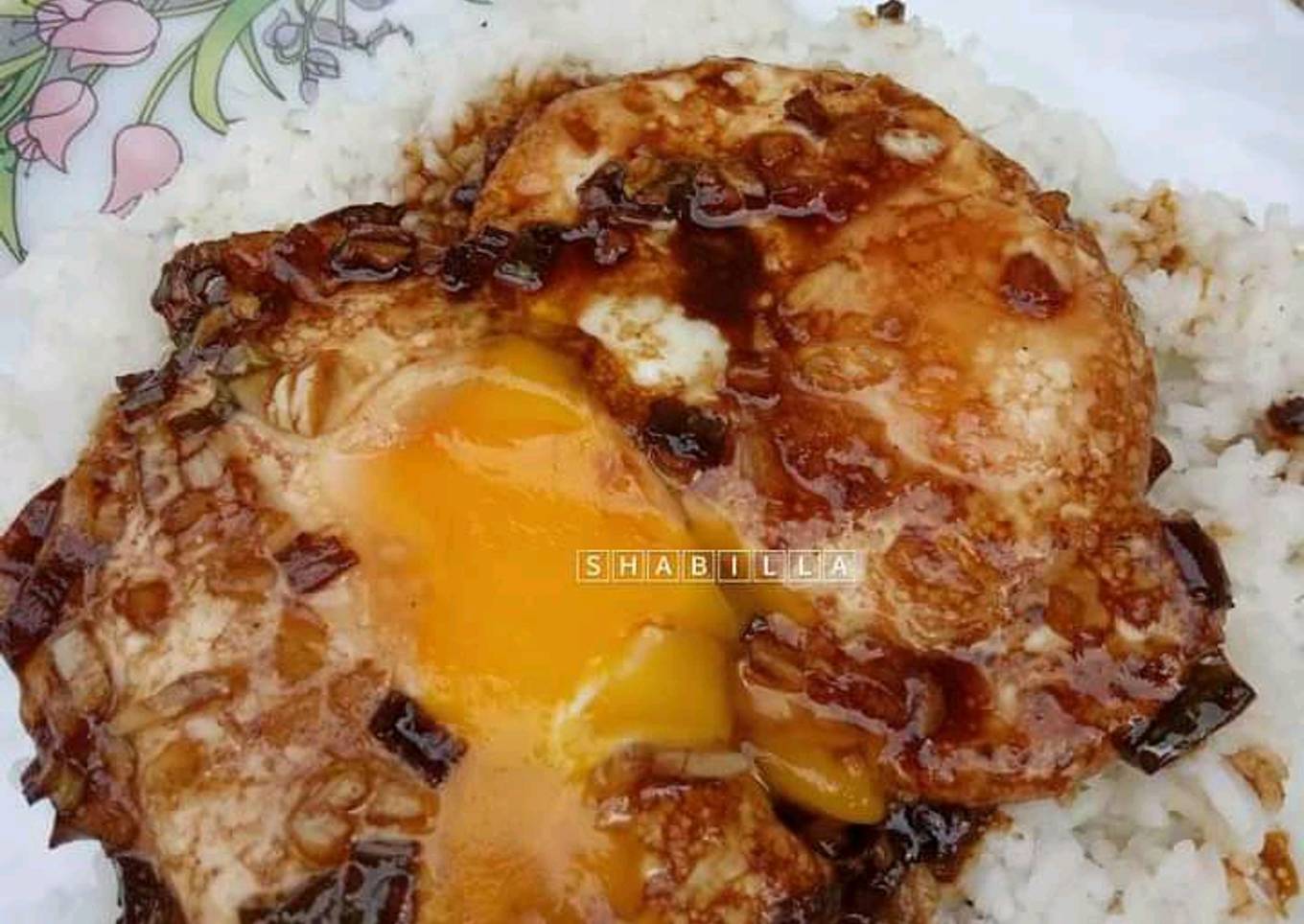 Nasi Telor Ceplok Kecap