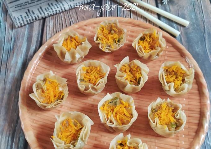 Resep Dimsum Tahu Kulit Wortel Oleh Mira Jabir Cookpad