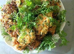 Hình của món Chả đậu phụ.