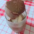 Mousse de plátano y café