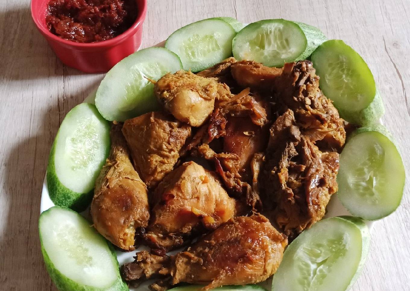 Ayam Taliwang Tidak Pedas