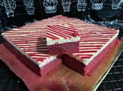 Gambar brownies red velvet