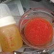 Pure pepaya jeruk mpasi 6bulan