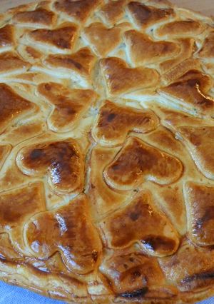 Une photo de Tarte aux pommes caramélisées