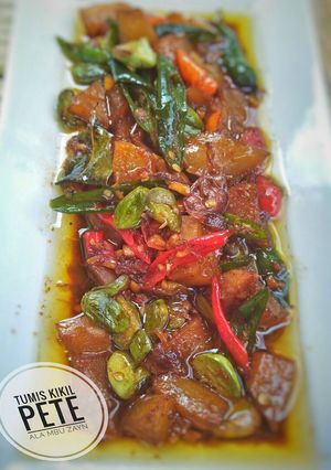 Foto resep Tumis kikil pete