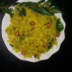 A picture of Fennel masala poha.