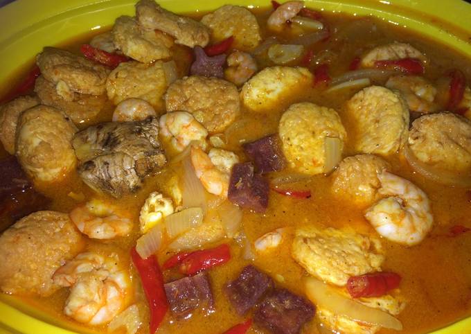 Cara Gampang Menyajikan Udang Tofu Kornet Saus Pedas yang Enak