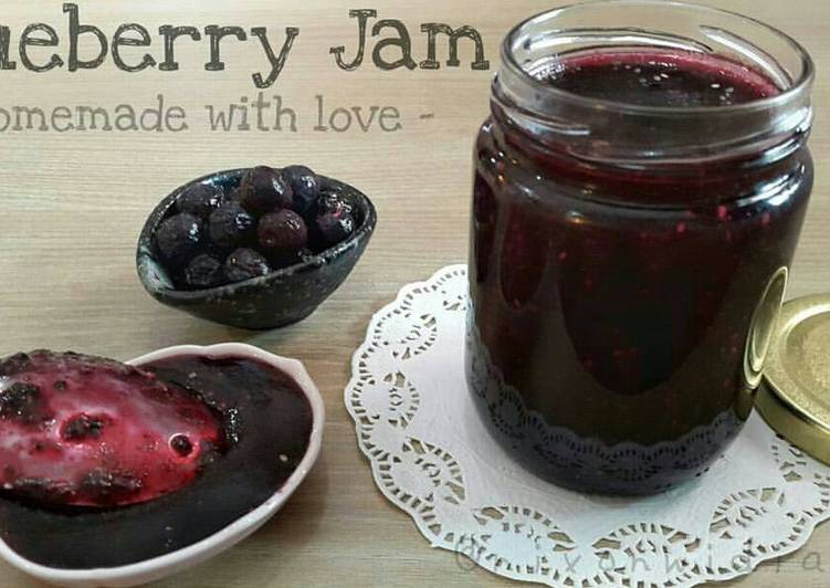 Resep Homemade Bluberry Jam (selai blueberry) oleh Kezzie 