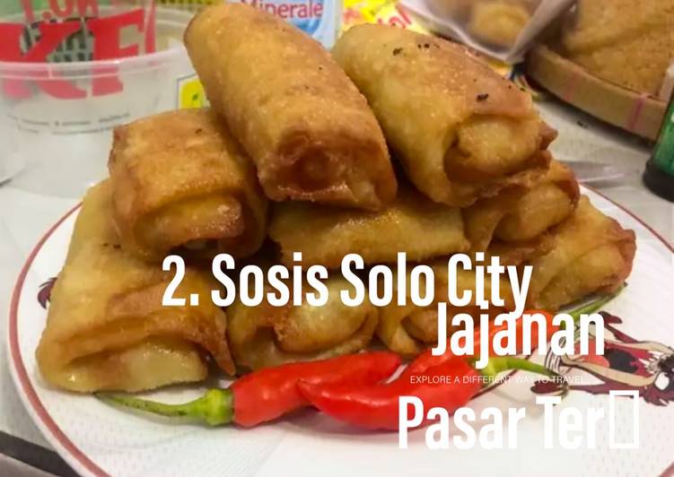urutan Memasak 2. Sosis Solo City Jajanan Pasar Ter❤️ Anti Gagal