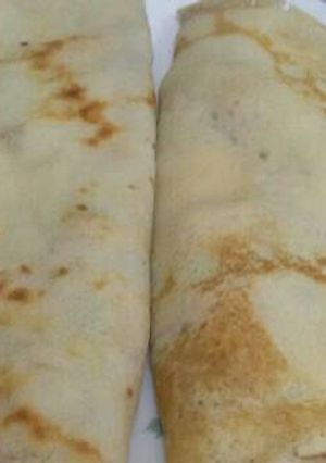 صورة لوصفة كريب فاهيتا دجاج