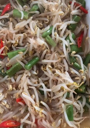 Foto resep Tumis toge variasi buncis
