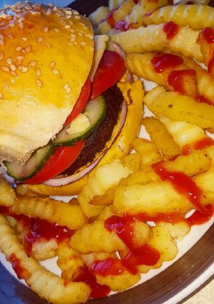 O poză a rețetei Burger.