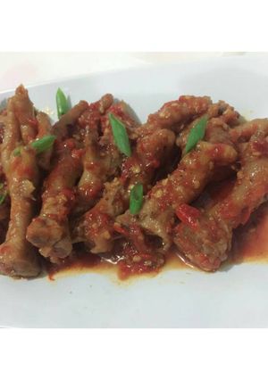Foto resep Ceker pedas
