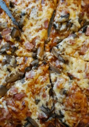 Φωτογραφία της συνταγής Pizza εύκολη