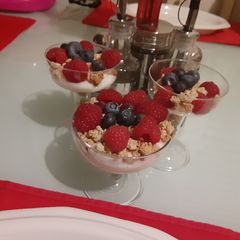 A picture of Granola cups.