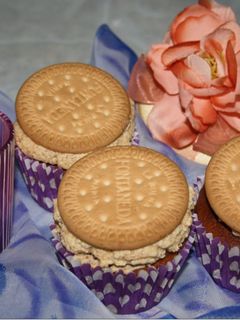 Una foto de Cupcake de galletas