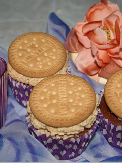 Una foto de Cupcake de galletas