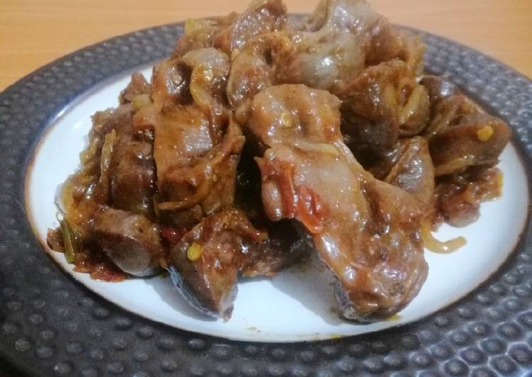 Recipe of Great Gizzard Sauce | So Delicious Food Recipe From My Kitchen
