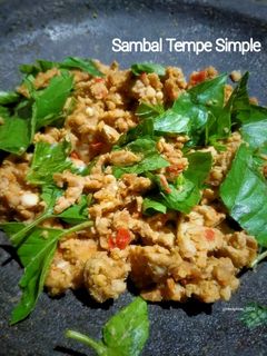 Foto resep Sambal Tempe Simple