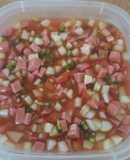 Ceviche de salchicha